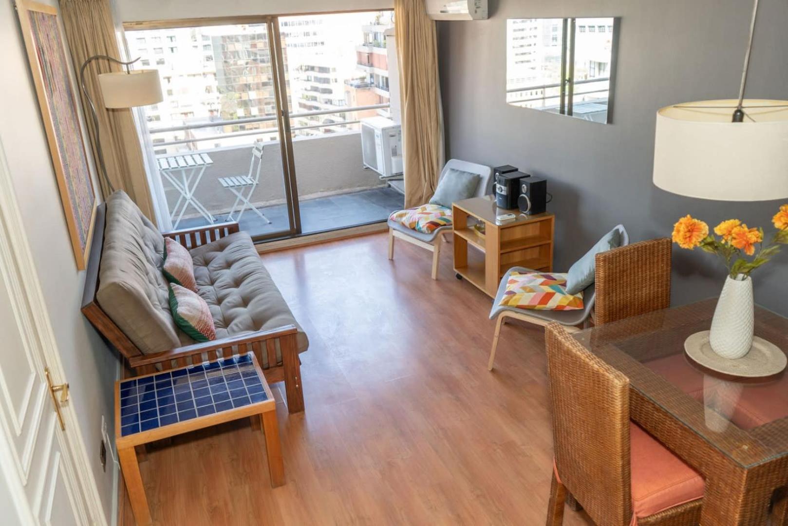 Modern 1br With View Of The Costanera Center Santiago